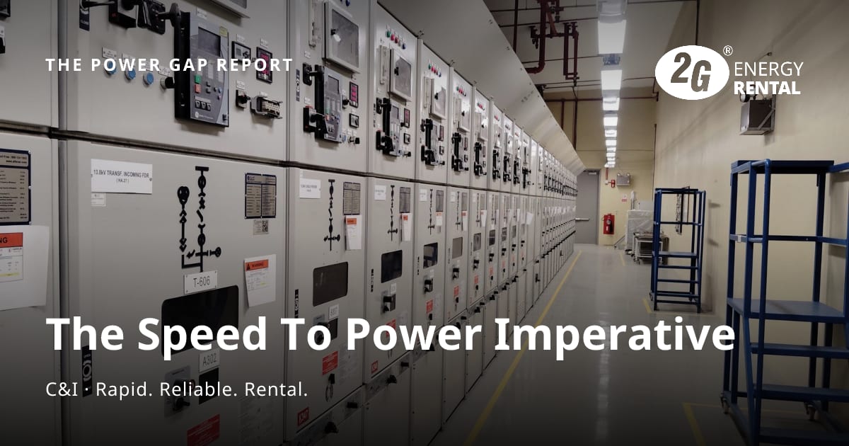Lineup of medium-voltage switchgear cabinets in an industrial electrical room